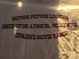 Once Upon A Time Hollywood Shirt Xl Spahn Ranch Quentin Tarantino Beverly La