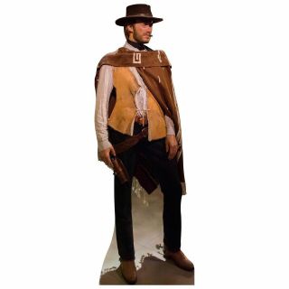 Clint Eastwood Western Lifesize Cardboard Cutout Standup Standee Poster Prop