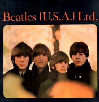 Beatles 1965 U.  S.  Tour Concert Program Book / John Lennon / Nmt 2 Mnt