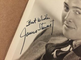 James Stewart Very Rare Very Early Vintage Autographed Photo From 1936 Mr.  Smith 5