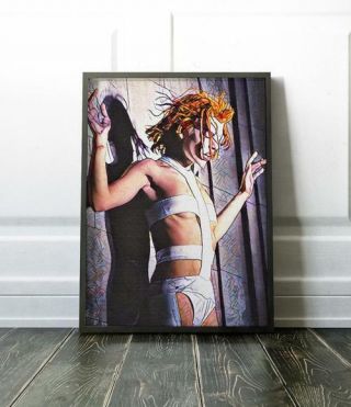 Fifth Element Movie Poster Art Canvas Print