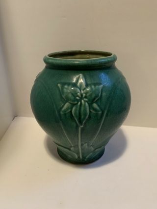 Pewabic Pottery Vase Trillium Arts& Crafts Style And Color Mary Chase Stratton