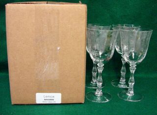 Lenox Navarre Wine Glasses Set Of Four More Available