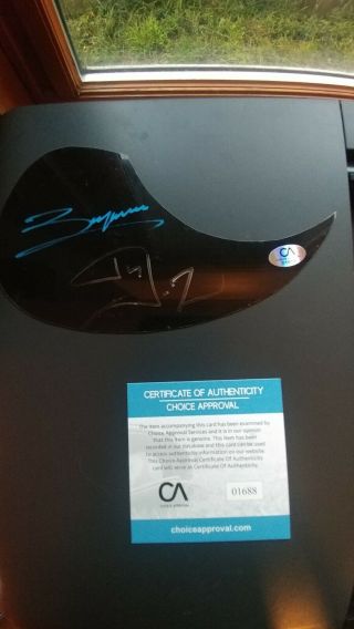 Beyonce and Jay - Z Signed Autographed Guitar Pick Guard with Great Item 3