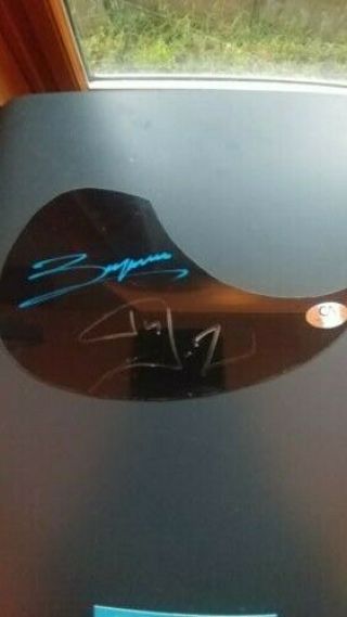 Beyonce and Jay - Z Signed Autographed Guitar Pick Guard with Great Item 6