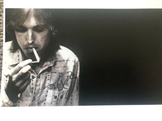 Tom Petty Awesome Signed Photo W/ Tamper Proof Hologram & Auto