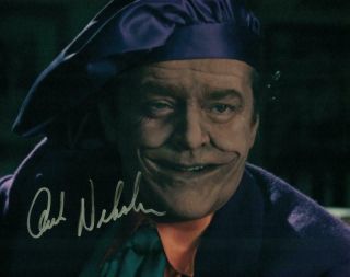 Jack Nicholson Signed 8x10 Picture Photo Pic Autographed Autograph With