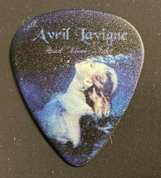 Avril Lavigne Head Above Water Boston Tour Stage Guitar Pick