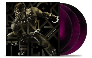 Black Panther Deluxe 3lp Score 2019 Mondocon Exclusive In - Hand Marvel