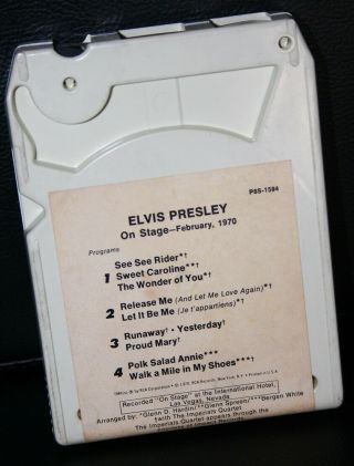 Elvis Presley Intialed 