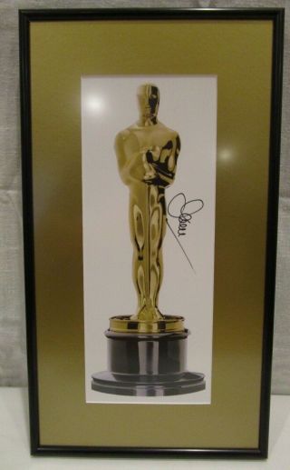 Jerry Lewis Signed Oscar Statue Artwork Academy Awards 2009 Extremely Rare