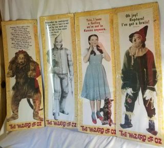 4 Vintage The Wizard Of Oz Turner Entertainment 1994 Portal Publications Posters
