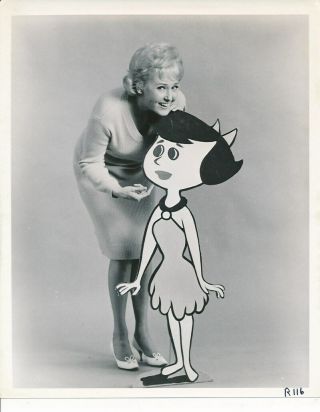 Bea Benaderet Betty Rubble Candid Vintage 1965 The Flintstones Tv Photo