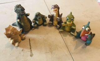Land Before Time Video Store Pizza Hut Store Displays Posters Vinyl Puppets Etc 6