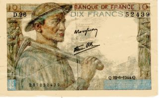 Inglorious Basterds French Currency Real Prop,  Very Cool Item