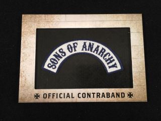 Cryptozoic Samcro Sons Of Anarchy Official Contraband Patch Card Rp09 S6/7