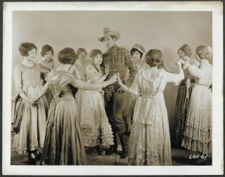 Western Gary Cooper 1927 Silent Film Promo Photo Arizona Bound