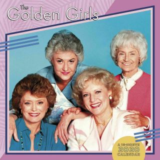 The Golden Girls Tv Series 16 Month 2020 Photo Images Wall Calendar