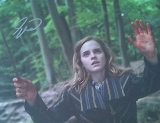 Emma Watson Signed Autographed 8x10 Photo - Harry Potter - W/coa