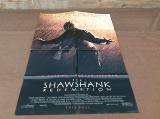 1994 The Shawshank Redemption Movie House Full Sheet Poster
