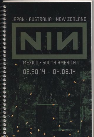 Nine Inch Nails - Tour - Itinerary
