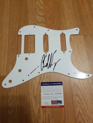 Chad Kroeger Signed Autographed Guitar Pickguard Proof Nickelback Auto Psa Dna