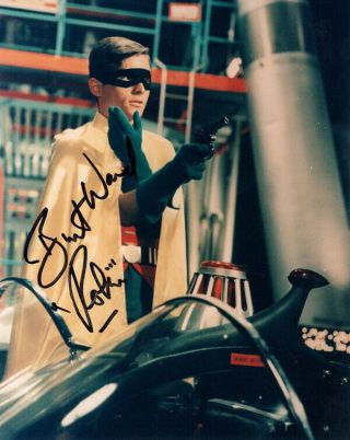 Burt Ward Signed Autographed 8x10 Photo Batman & Robin Rare Beckett Bas