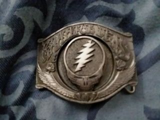 Grateful Dead Steal Your Face Belt Buckle Limited Edition 1992
