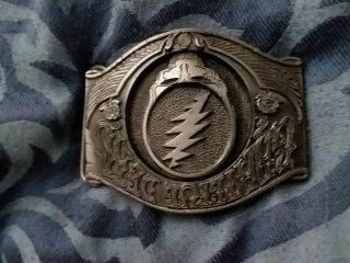 Grateful Dead Steal Your Face Belt Buckle Limited Edition 1992 2
