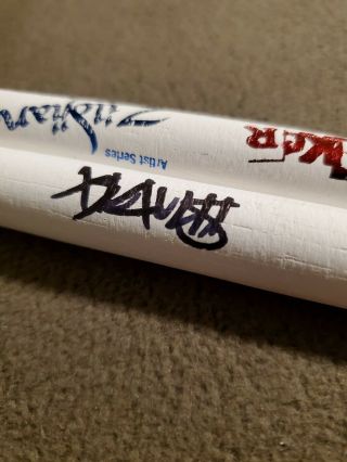 Travis Barker Blink 182 Signed Autograph Zildjian Model Drumstick