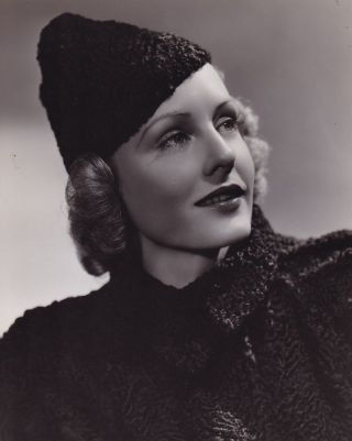 Madge Evans Vintage 1930s Ted Allan Mgm Dbw Portrait Photo
