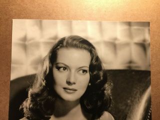 Hazel Brooks Rare Early Autographed 8/10 Pin - Up Photo Body & Soul 1940s 2