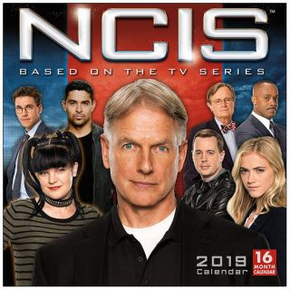 Ncis Tv Series 16 Month 2019 Photo Wall Calendar