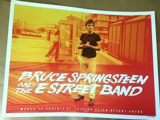 Bruce Springsteen Phoenix Az March 10 2016 River Tour Ltd Poster Print 060/350