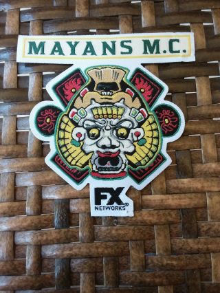 Sdcc 2018 Mayans M.  C.  Patch - Embroidered - Comic Con Fx
