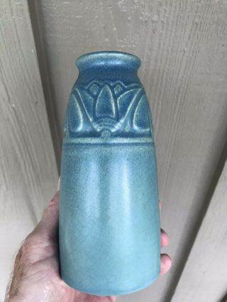 Vintage 6.  25 " Rookwood Pottery Vase Xvi 2113 Moth Design