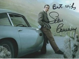 Sean Connery Signed Photo Authentic Autograph