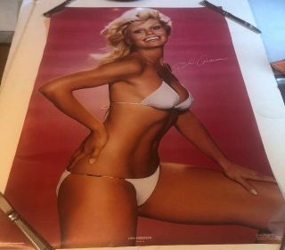 Loni Anderson 1978 Pinup Poster 21 X 32