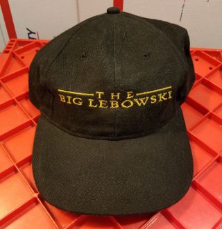 Big Lebowski " The Dude Abides " (official Movie Promo) Embroidered Hat Cap