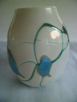 Very Early Charles Lotton Vase/lamp Base Signed Dated 1973