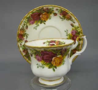 17 Piece Royal Albert Old Country Roses Bone China England Tea Set Service For 4 3