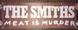 THe SMITHS Meat Murder Sire 1985 Promo Poster Morrissey Queen Is Dead 4