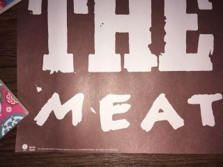 THe SMITHS Meat Murder Sire 1985 Promo Poster Morrissey Queen Is Dead 8