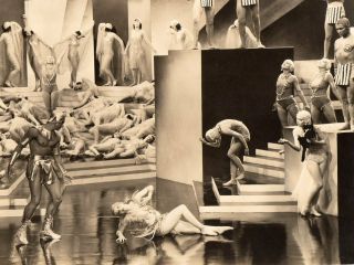EXOTIC erotic chorus girls and male dancers 1933 PRE - CODE Vintage Orig Photo 2