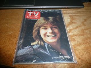 Tv Guide May 22,  1971 David Cassidy Of " The Partridge Family " Cover
