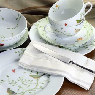 Raynaud Histoire Naturelle Wing Song Breakfast Cup & Saucer Set Of 2