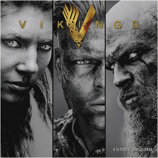 Vikings Tv Series 16 Month 2020 Photo Images Wall Calendar