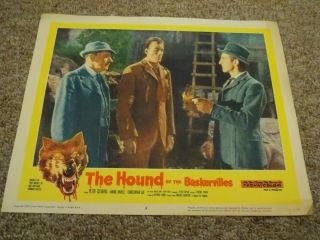 The Hound Of The Baskervilles (1959) Peter Cushing Lobby Card 11 " By14 "