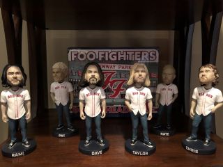Foo Fighters 2018 Fenway Park Bobblehead Official Red Sox Boston Bobble Head