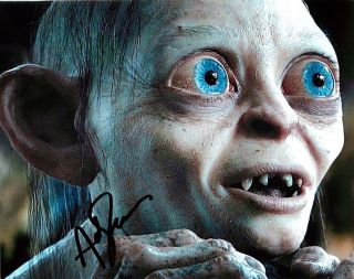 Gollum Andy Serkis Signed Lord Of The Rings 8x10 Photo A Proof Mowgli
